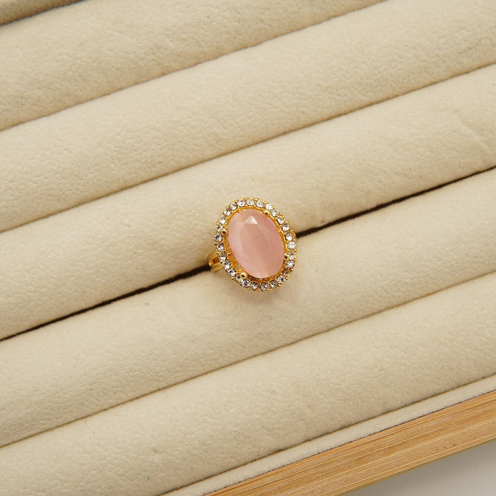 Egyptian One Stone Round Ring - tlmjewels