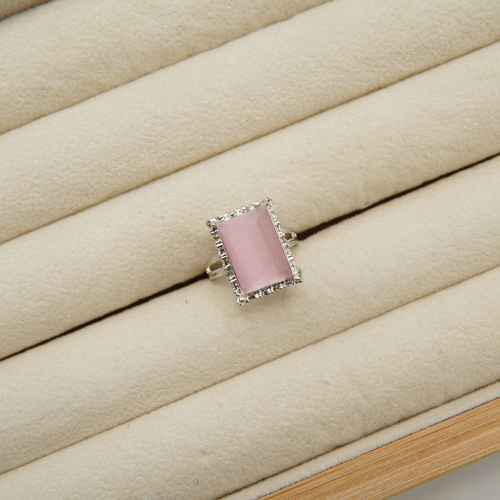 Egyptian One Stone Square Ring - tlmjewels