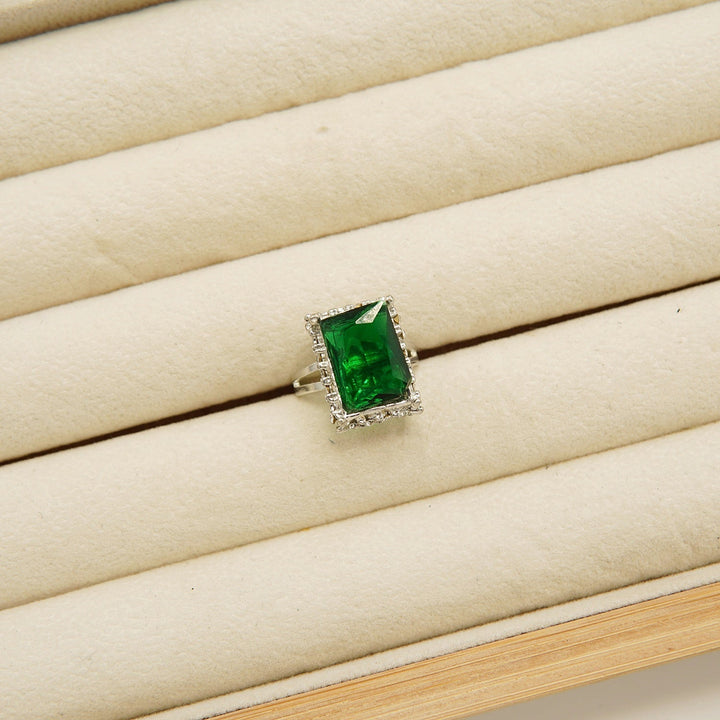 Egyptian One Stone Square Ring - tlmjewels
