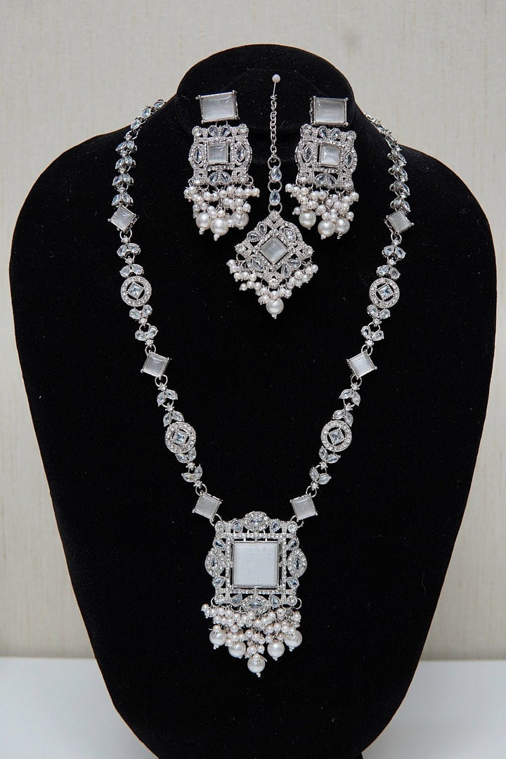 Egyptian Polki Mala Set - tlmjewels