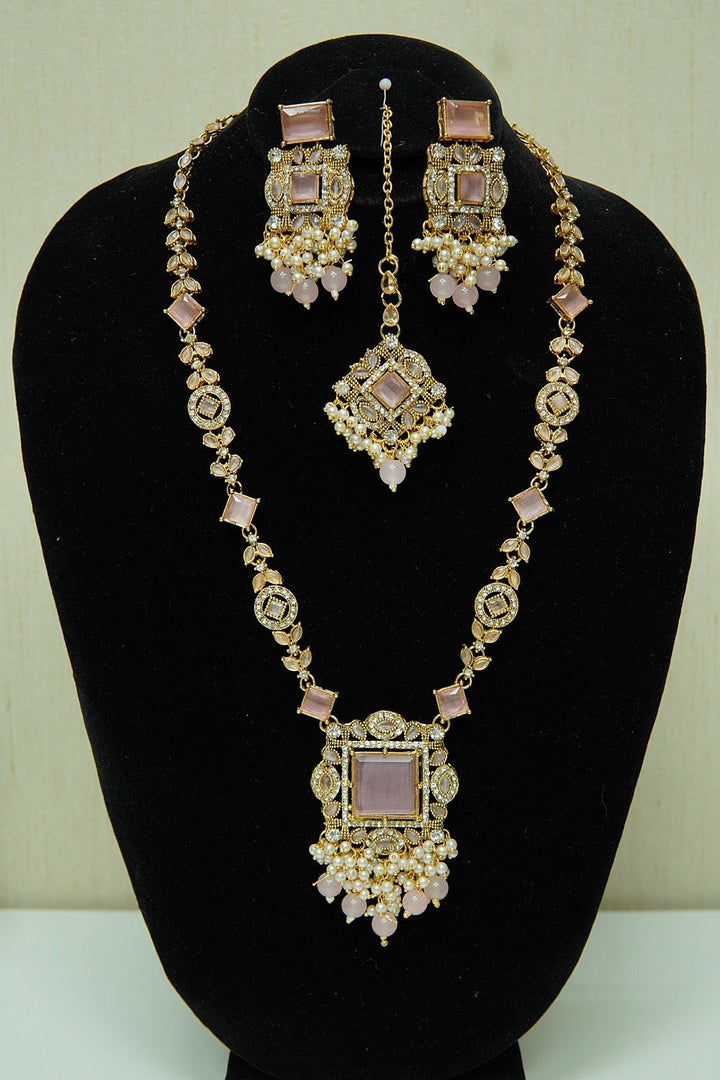 Egyptian Polki Mala Set - tlmjewels