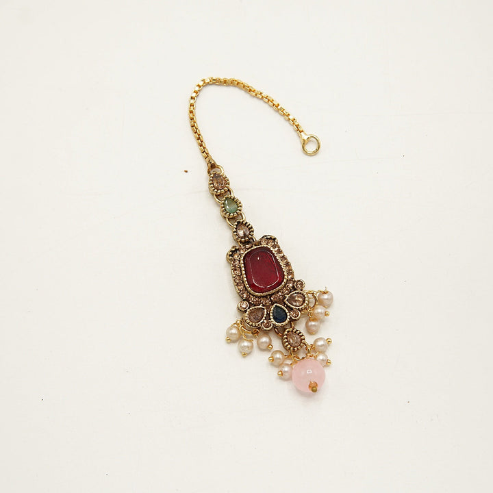 Egyptian Square Teeka - tlmjewels
