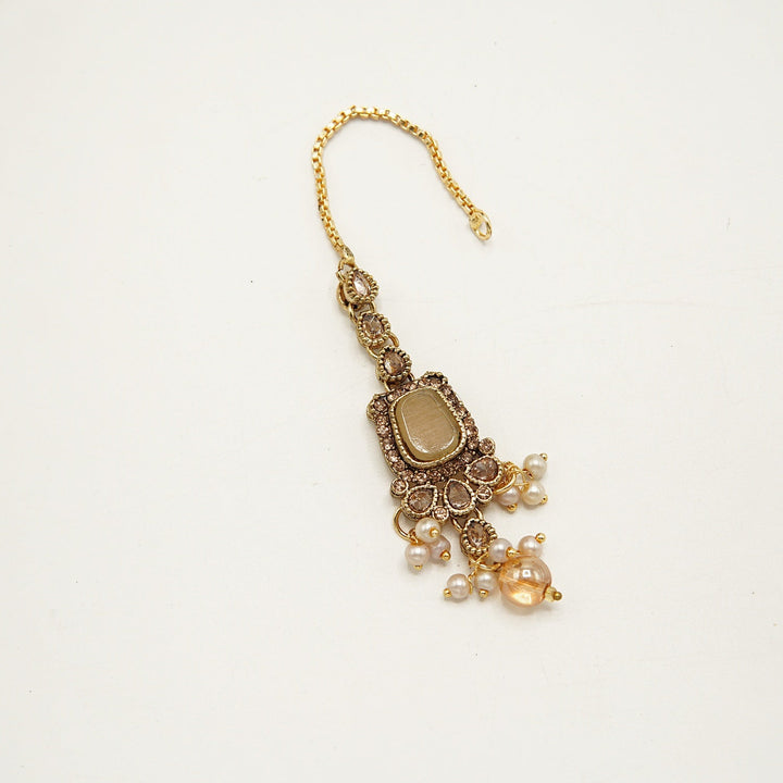 Egyptian Square Teeka - tlmjewels
