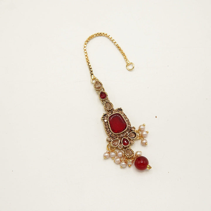 Egyptian Square Teeka - tlmjewels