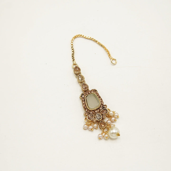 Egyptian Square Teeka - tlmjewels