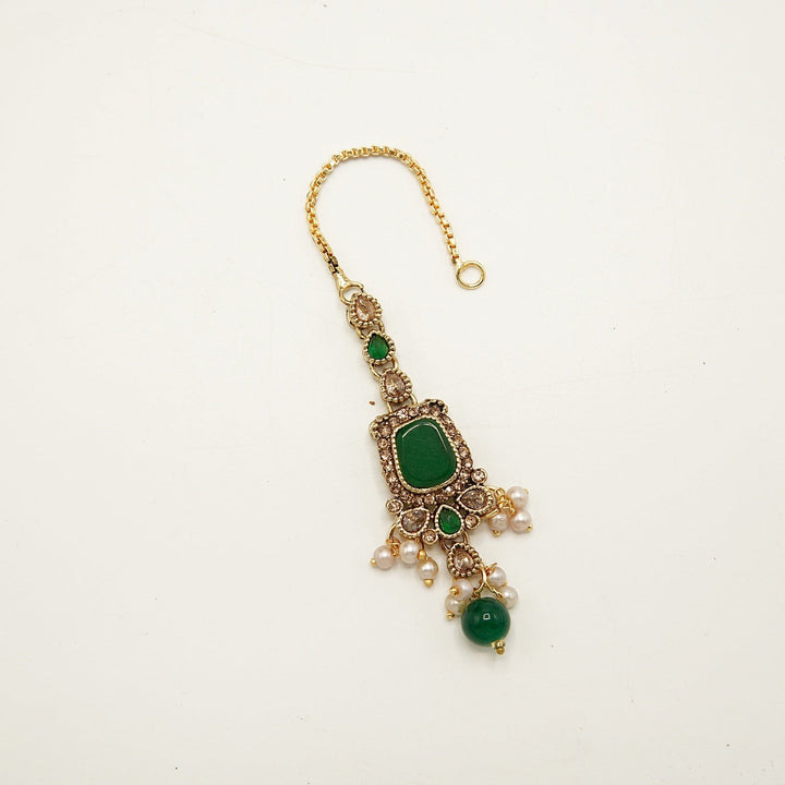 Egyptian Square Teeka - tlmjewels