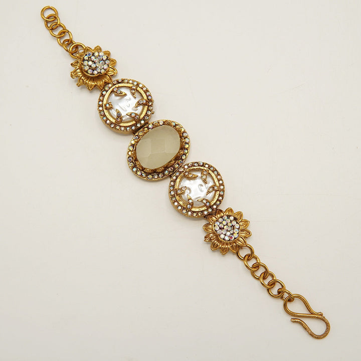 Egyptian Stone M.O.P Bracelet - tlmjewels