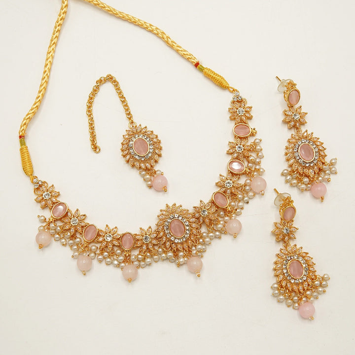 Egyption Polkis Sleak Look Flexible Necklace Sets - tlmjewels