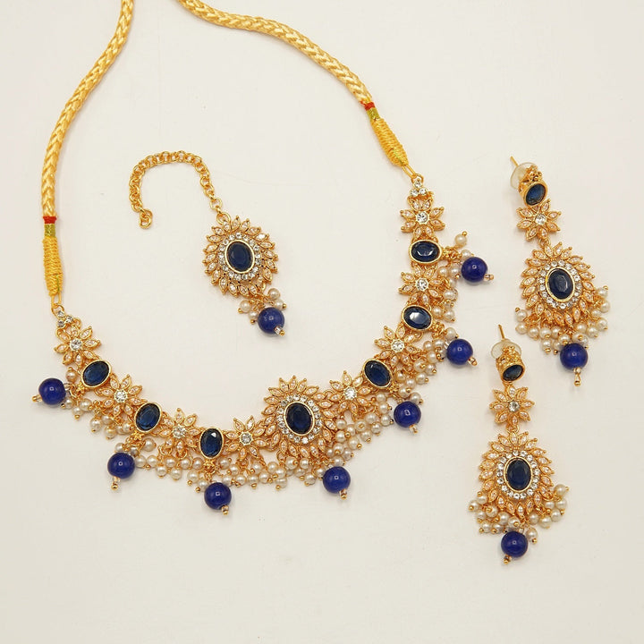 Egyption Polkis Sleak Look Flexible Necklace Sets - tlmjewels