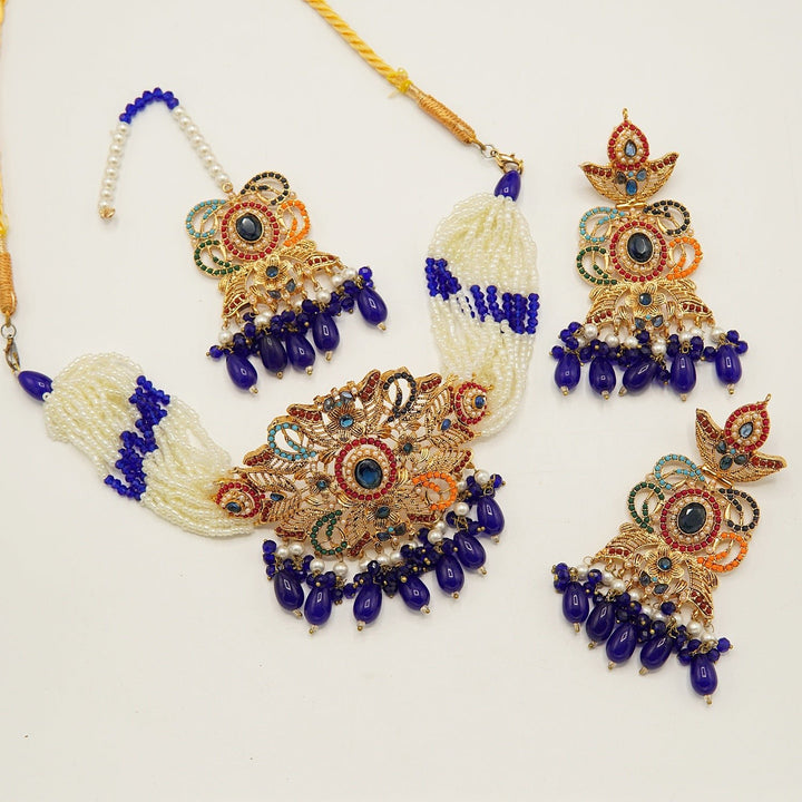 Elegant Nauratan Choker Set - tlmjewels