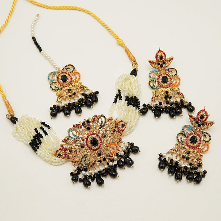 Elegant Nauratan Choker Set - tlmjewels