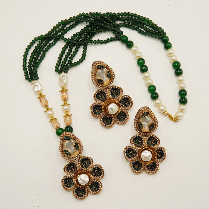 Flower Turkish Mala Set - tlmjewels