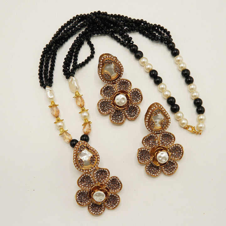 Flower Turkish Mala Set - tlmjewels