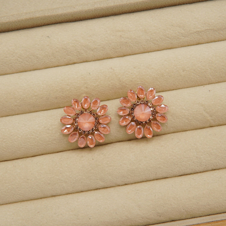 Flower Zircone Ear Studs - tlmjewels