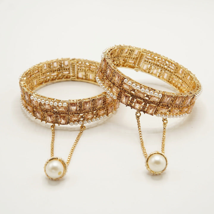 Gem Stone Zircone Kangans - tlmjewels