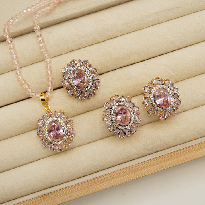 Gem Zirconia Jarao Combo Set - tlmjewels