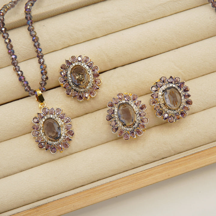 Gem Zirconia Jarao Combo Set - tlmjewels