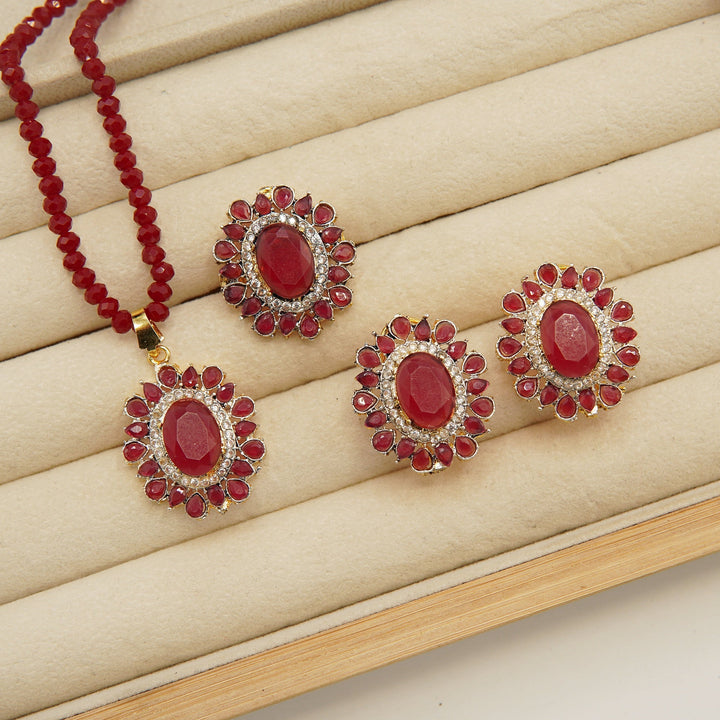 Gem Zirconia Jarao Combo Set - tlmjewels