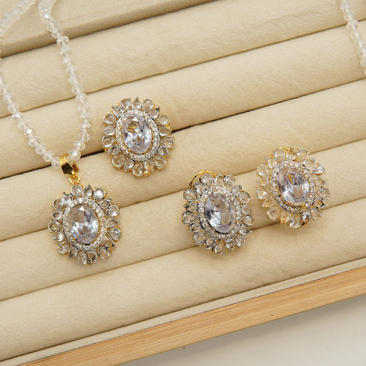 Gem Zirconia Jarao Combo Set - tlmjewels