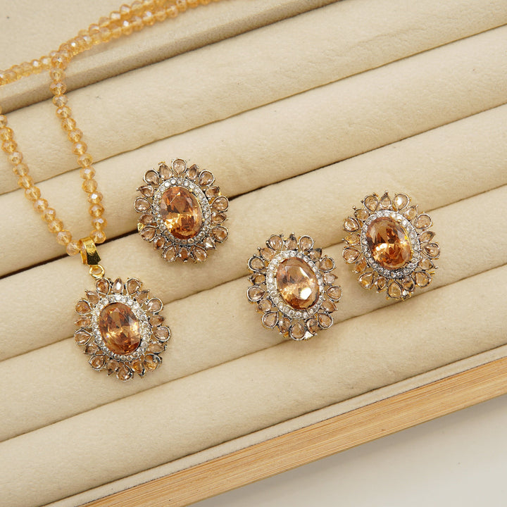 Gem Zirconia Jarao Combo Set - tlmjewels