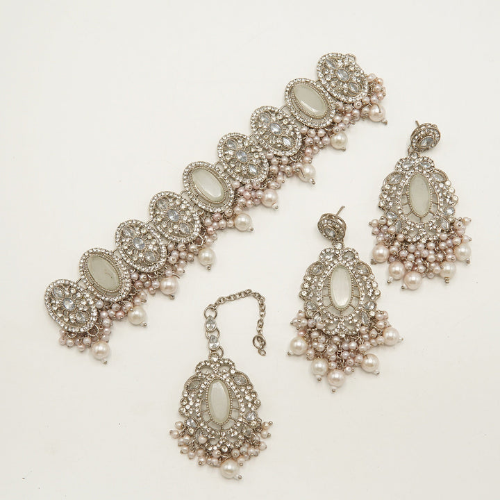 Gems And Polkis Choker Set - tlmjewels