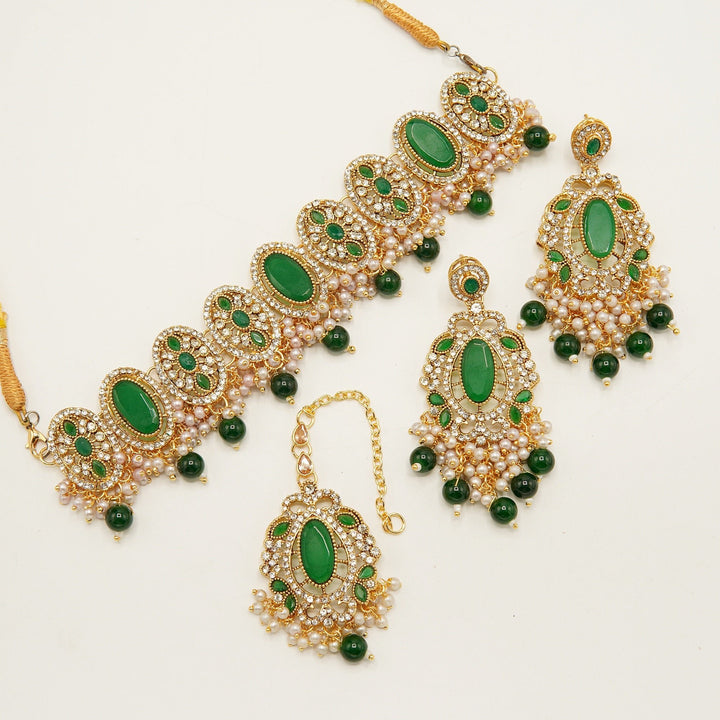 Gems And Polkis Choker Set - tlmjewels