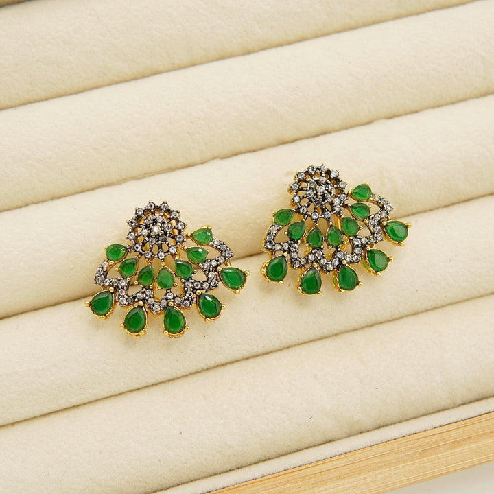 Gold Plated Jarao Zircones Mini Studs - tlmjewels