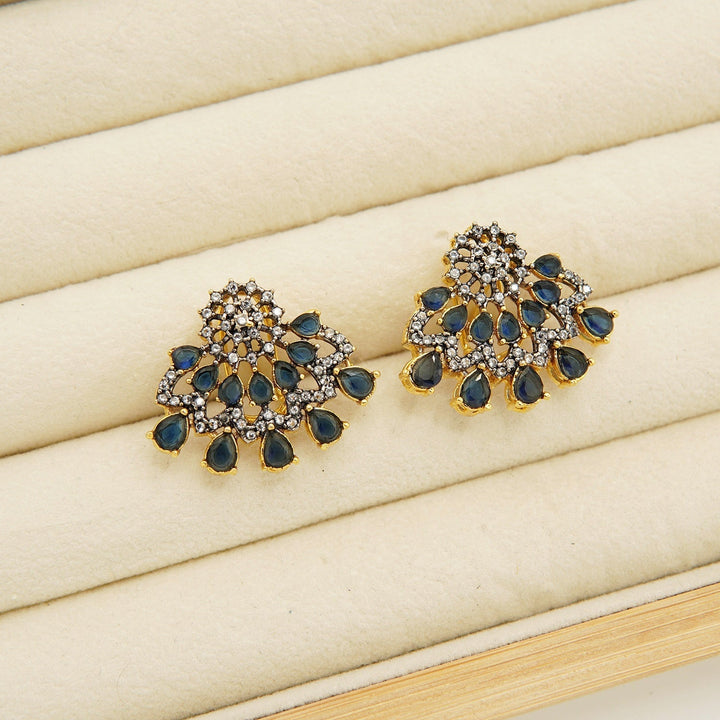 Gold Plated Jarao Zircones Mini Studs - tlmjewels