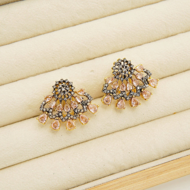 Gold Plated Jarao Zircones Mini Studs - tlmjewels