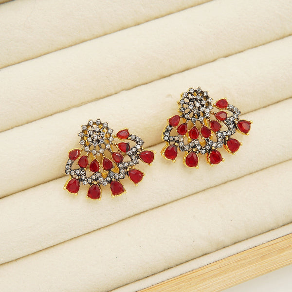 Gold Plated Jarao Zircones Mini Studs - tlmjewels