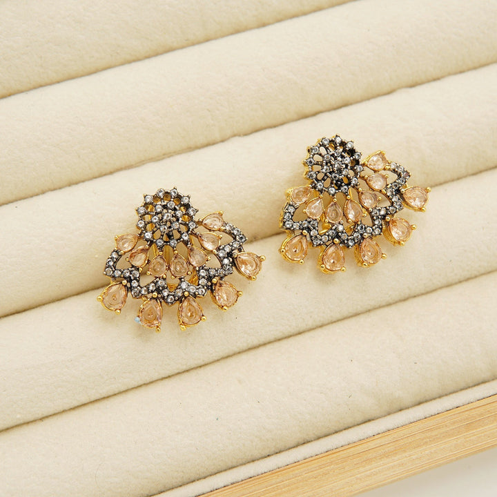 Gold Plated Jarao Zircones Mini Studs - tlmjewels