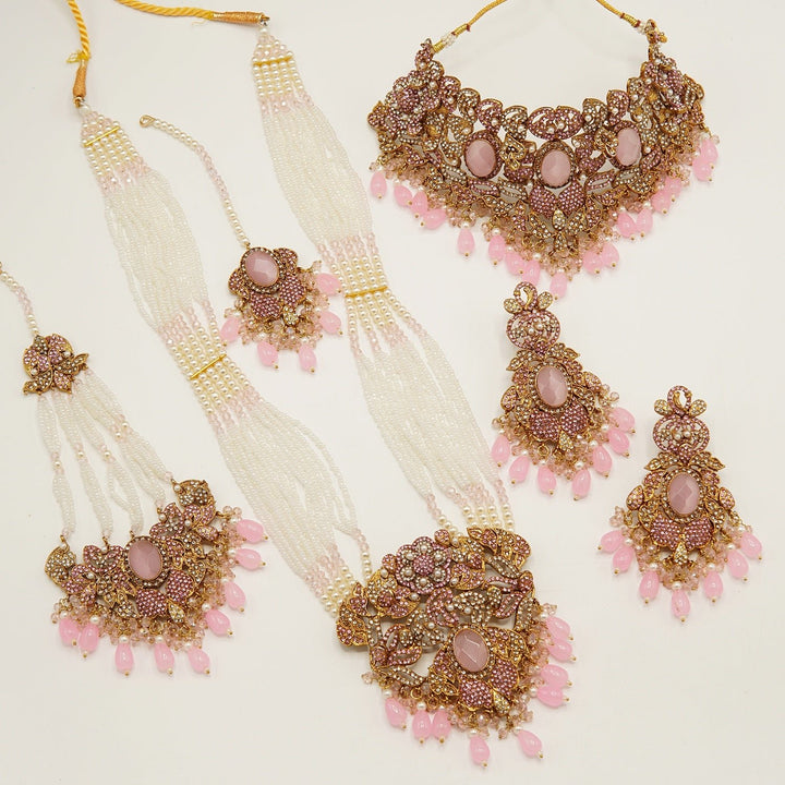 Hand Crafted Luxury Turkish Bridal Set - tlmjewels