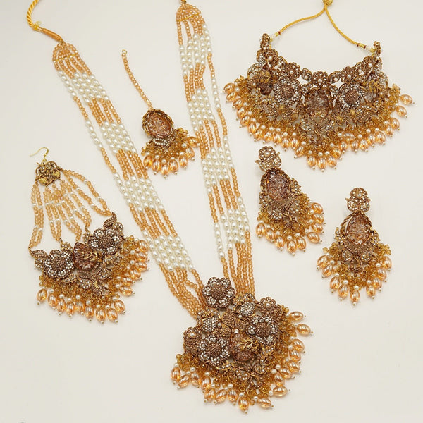 Hand Made Luxurious Turkish Bridal Set - tlmjewels