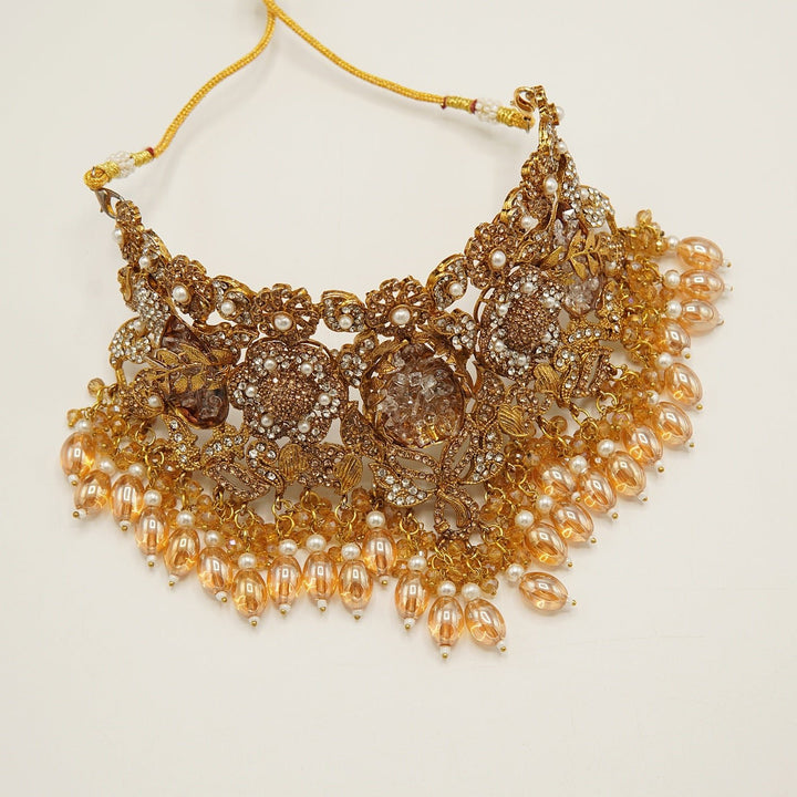 Hand Made Luxurious Turkish Bridal Set - tlmjewels