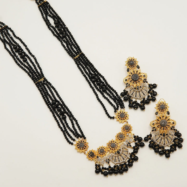 Micro Zircones Dholna Mala Set - tlmjewels
