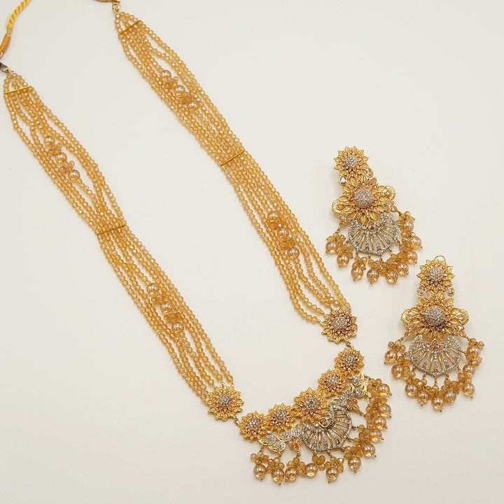 Micro Zircones Dholna Mala Set - tlmjewels