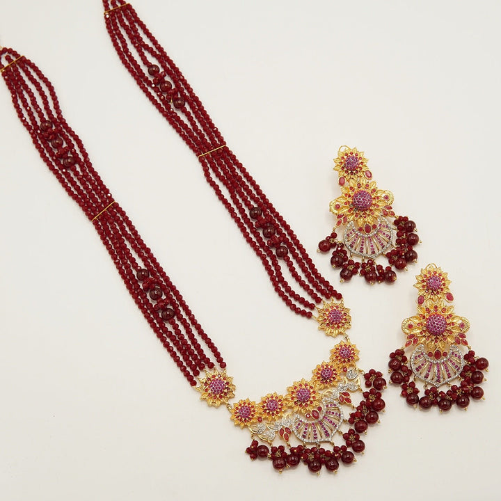 Micro Zircones Dholna Mala Set - tlmjewels