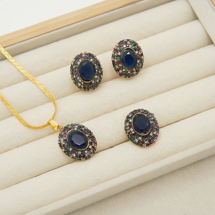 Micro Zirconia Jarao Combo Set - tlmjewels