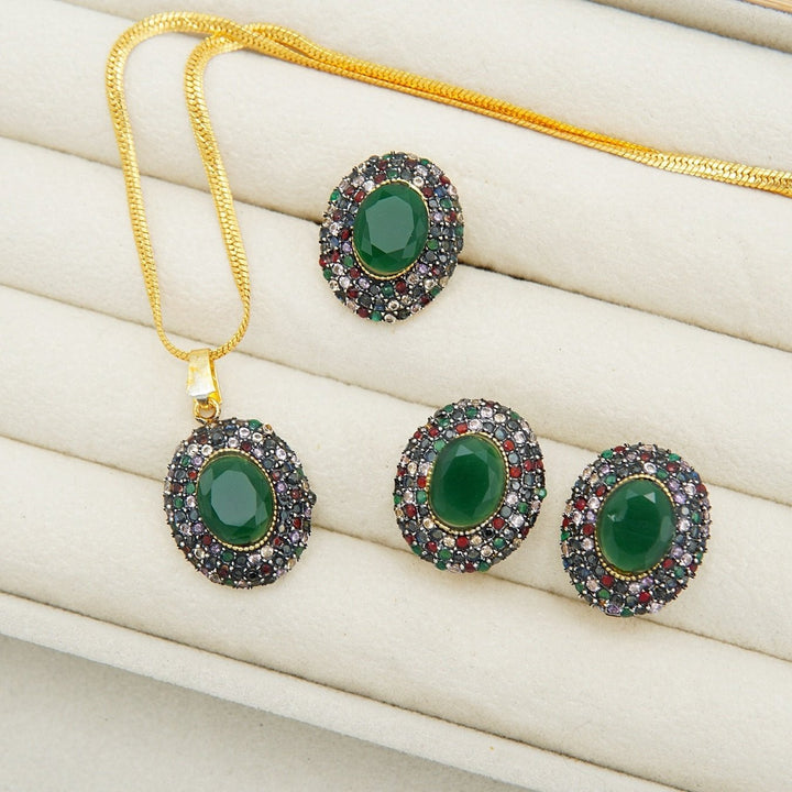 Micro Zirconia Jarao Combo Set - tlmjewels