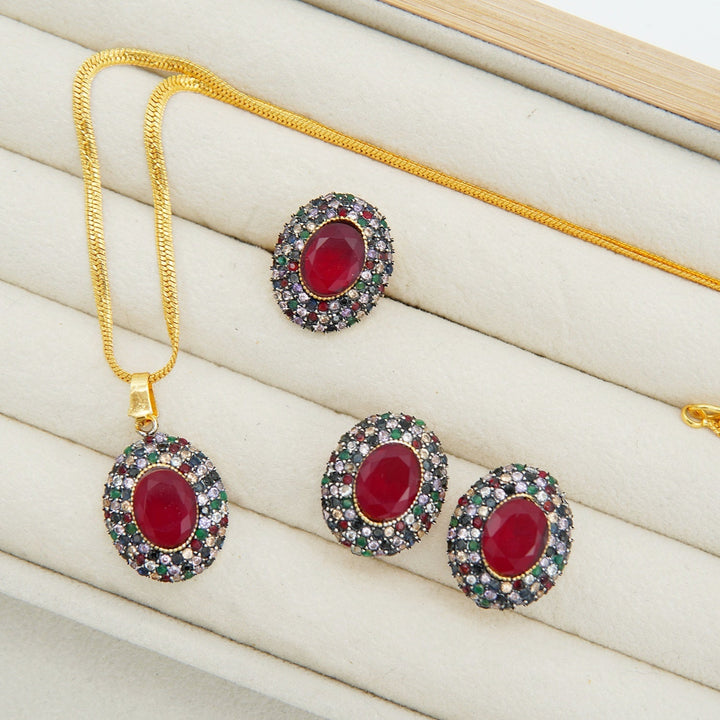 Micro Zirconia Jarao Combo Set - tlmjewels