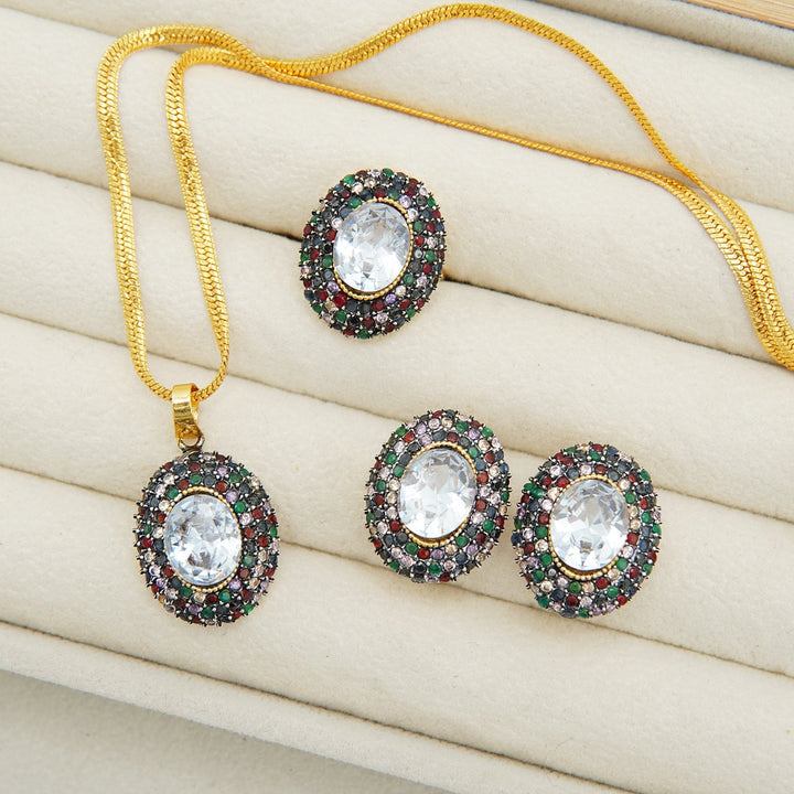 Micro Zirconia Jarao Combo Set - tlmjewels