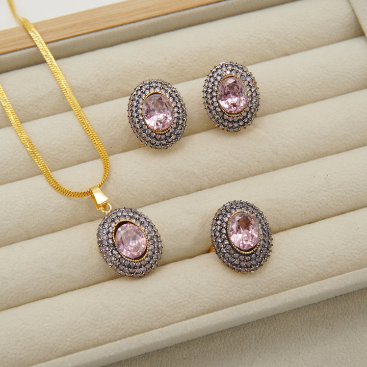 Micro Zirconia Jarao Combo Set - tlmjewels