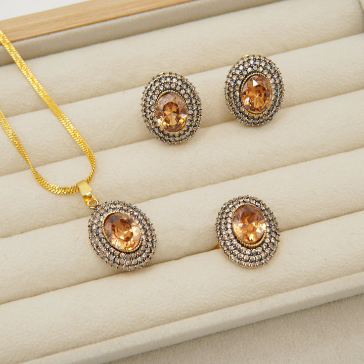 Micro Zirconia Jarao Combo Set - tlmjewels