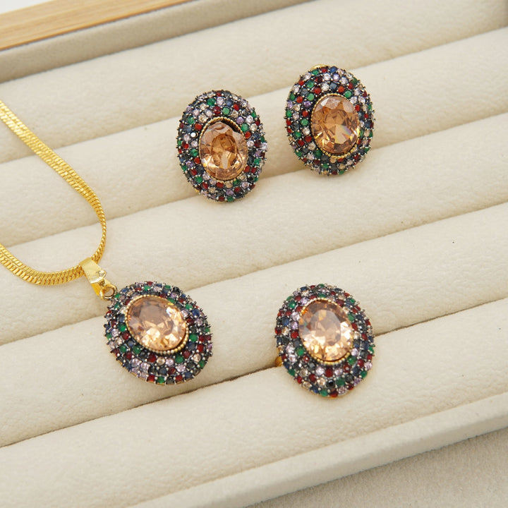 Micro Zirconia Jarao Combo Set - tlmjewels
