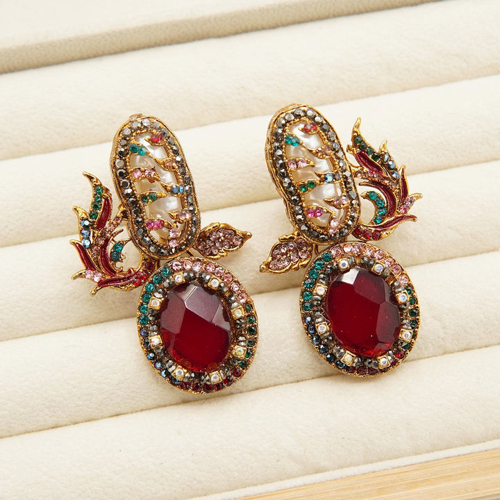 M.O.P Designer Multi Earrings - tlmjewels
