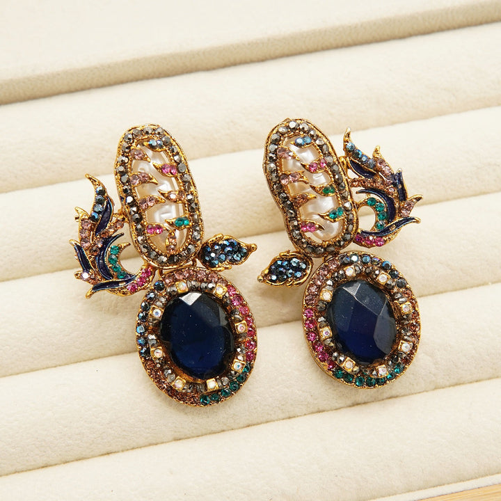 M.O.P Designer Multi Earrings - tlmjewels