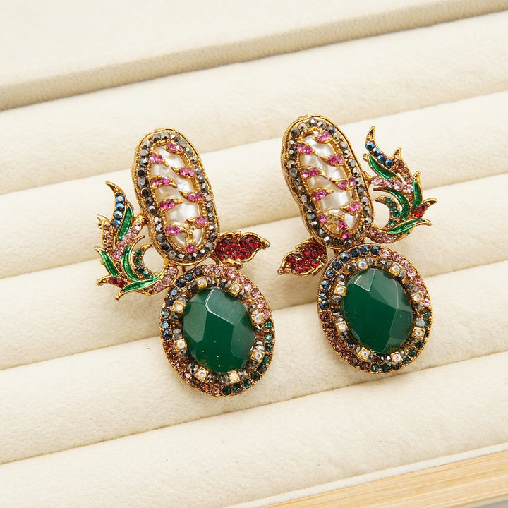 M.O.P Designer Multi Earrings - tlmjewels