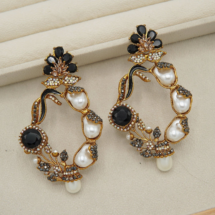 Mother Of Pearl Gem Stone Light In Weight Baali - tlmjewels
