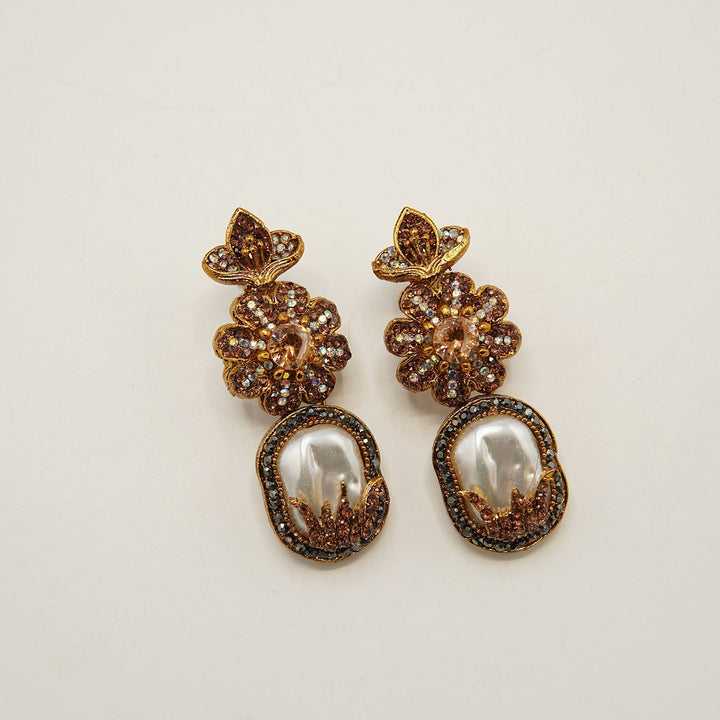 Mother Of Pearl Multi Color Turkish Earring - tlmjewels