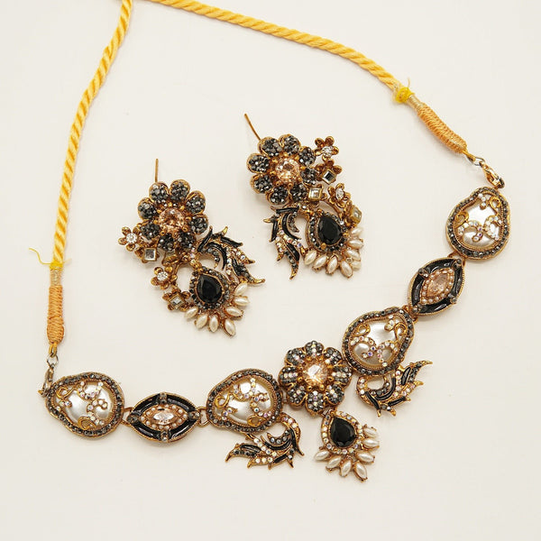 Mother of Pearl Turkish Choker Set - tlmjewels